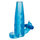Ribbed Rider Extension Sleeve with Mini Waterproof Vibrator