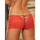 Dreamgirl Stretch Lace-Up Crotchless Short