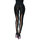Leg Avenue Wet Look Leggings with Elastic Lace Up Back
