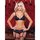 Hustler 2 Piece Lace Peek-a-Boo Panty Set