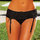 Hustler Classic Lace Crotchless Garter Thong