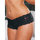 Hustler Classic Lace Crotchless Boy Shorts