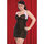 Coquette Signature Queen Size Polka Dot Mesh Chemise