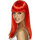 Glamourama Long Straight Wig with Fringe