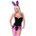 Fever Pin Up Bunny Girl Jumpsuit Costume