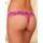 Rene Rofe Crotchless Lace V-Thong
