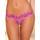 Rene Rofe Crotchless Lace V-Thong