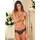 Rene Rofe Crotchless Lace V-Thong