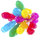 Hilarious Neon Willy Straws (10 Pack)