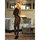Hustler Long Sleeved Crotchless Lace Bodystocking