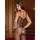 Rene Rofe Criss-Cross Strap Crotchless Fishnet Bodystocking