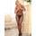 Rene Rofe Plus Size Criss-Cross Strap Crotchless Fishnet Bodystocking