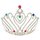 Silver Jewelled Heart Hen Party Tiara