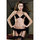 iCollection Burlesque Bra and Suspender Belt Set