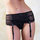 iCollection Lace Garter Belt with Ribbon and Pearl Detailing
