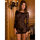 Rene Rofe Long Sleeve Chemise Dress and Thong Set