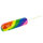 Rainbow Jumbo Cock Lollipop 6 Inch