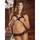 Rene Rofe Lace Peek-a-Boo Bra and Crotchless Thong