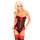Sweet Streak Burlesque Basque and Knicker Set