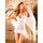 Baci Lingerie Sheer Broderie Anglais Chemise
