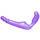 Doc Johnson Platinum The Gal Pal Strapless Strap On Double Dildo