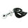 Glassvibrations Silver Edition Butt Plug with Pony Tail