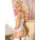 Seven Til Midnight Eye Candy Lace and Mesh Basque Set