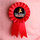 Naughty Girl Rosette Badges (3 Pack)