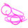 Hen Party Drinking Straw Glasses