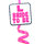 Bride To Be L Plate Drinking Straw