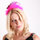 Girl's Night Out Fluffy Zebra Print Tiara