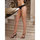 Dreamgirl Black Diamond Fishnet Suspender Stockings (new window)