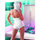 Red Corner Hooded Playsuit