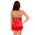 Passion Noemi Open Front Satin Babydoll