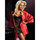 Seven Til Midnight Cherry Print Satin Nightdress and Dressing Gown
