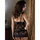 iCollection Lace Chemise Set with Satin Ties