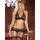 Rene Rofe Lace Bra and Suspender Set