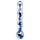 Icicles No 8 Ribbed Glass Dildo