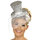 Fever Glittery Burlesque Mini Top Hat with Netting