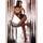 Livia Corsetti Magali Lace and Fishnet Bodystocking
