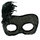 Masquerade Feather Burlesque Mask