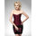 Sweet Streak Royal Overbust Corset-Style Bustier and G-String