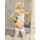 Fantasy Embroidered Basque and G-String Set