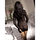 Fantasy Long Sleeve Lace Mini Dress and G-String