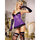Baci Lingerie Sheer Chemise with Ruffles