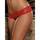 Dreamgirl Stretch Lace Crotchless Knickers with Ruffles