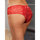 Dreamgirl Plus Size Stretch Lace Crotchless Knickers with Ruffles