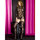 Music Legs See Through Lace Bodystocking with Garters