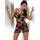 Livia Corsetti Midori Embroidered See Through Babydoll Set