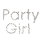 Vajazzle Party Girl Body Tattoo